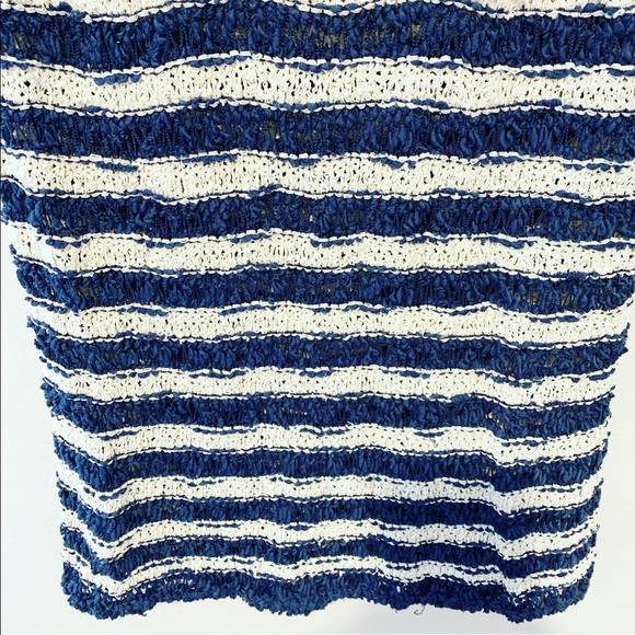 Rag & Bone Navy White Striped Top - Picture 4 of 7